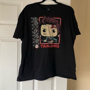 Black Tanjiro Graphic Tee